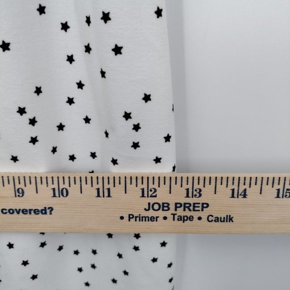 Forever 21 Knit Dress - Cream/Black Stars Printed - Small - Picture 10 of 11